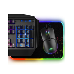 Pack Gamer 3en1 (Clavier/Souris/Tapis) Spirit of Gamer Ultimate 500 RGB (Noir)